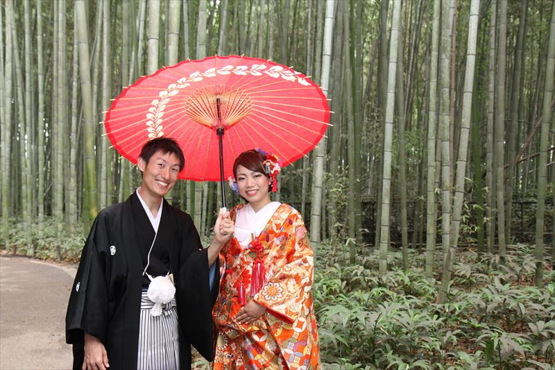 嵯峨野にある竹林の小径は有料なら撮影可能