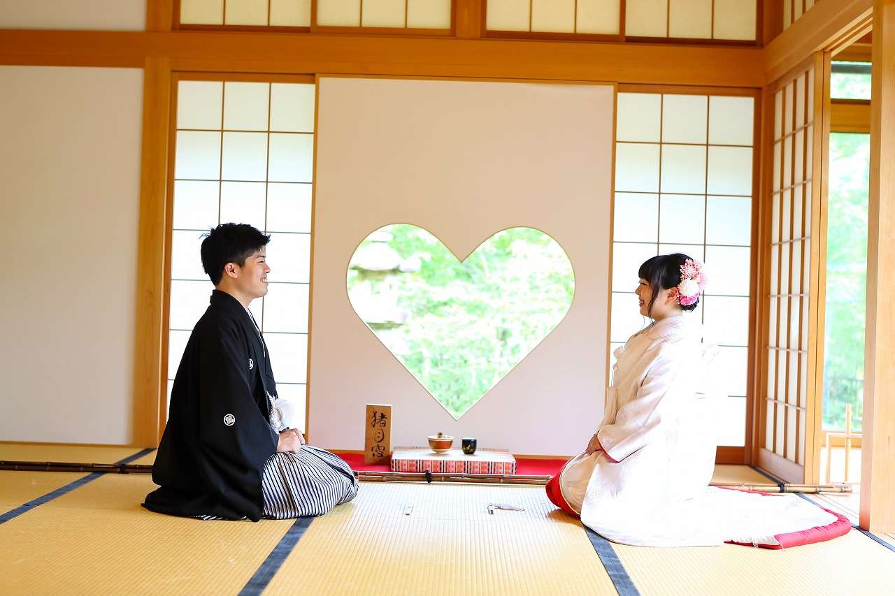 京都祇園 三々九度